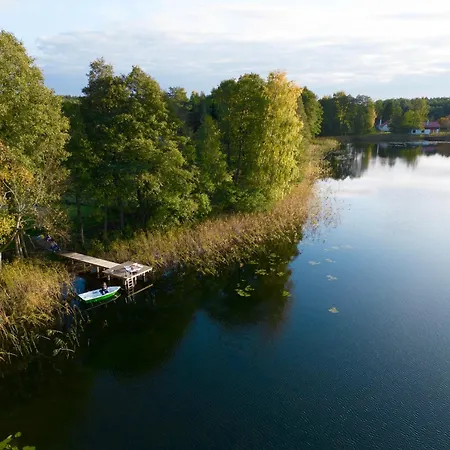 Kalwa House - Dom Nad Jeziorem Z Prywatnym Pomostem I Jacuzzi Oraz Sprzetem Wodnym Passenheim